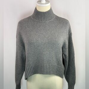 GAP Kids Gray Mockneck Pullover Sweater